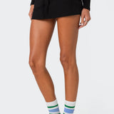 Bayside Slitted Micro Skort