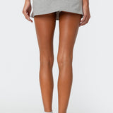 Bayside Slitted Micro Skort