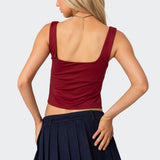 Marigold Side Slit Top