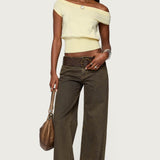 Michaela Off Shoulder Knit Top