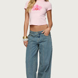Orchid Gemstone T Shirt