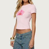Orchid Gemstone T Shirt