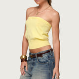 Philipa Strapless Knit Top
