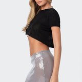 Seville Cropped T Shirt