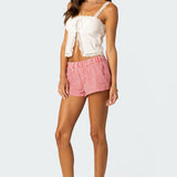 Gingham Boxer Shorts