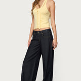 Two Piece Knit Halter Top