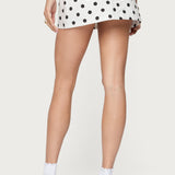 Noreen Polka Dot Mini Skort