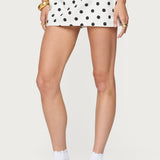 Noreen Polka Dot Mini Skort