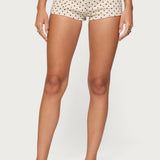 Twyla Polka Dot Stretch Shorts