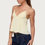 Rhian Lacey Pleated Babydoll Top