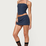 Winsley Gingham Halter Corset