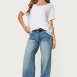 Sonora Oversized V Neck T Shirt