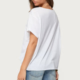 Sonora Oversized V Neck T Shirt