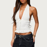 Larissa Scrunch Halter Top