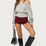 Dinah Denim Micro Shorts