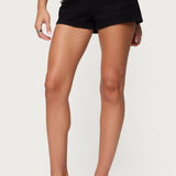 Charm & Grommet Denim Shorts