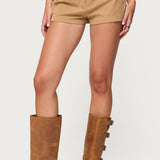 Kyler Corduroy Micro Shorts