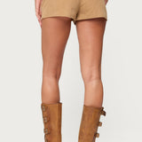 Kyler Corduroy Micro Shorts