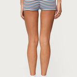 Lillian Striped Knit Shorts