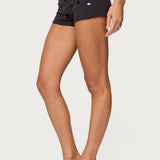 Cierra Sequin Knit Micro Shorts