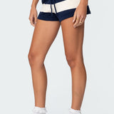 Riley Striped Knit Shorts