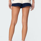 Riley Striped Knit Shorts