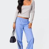 Mora Lace Trim Ribbed T Shirt