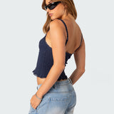Lacey Knit Tank Top