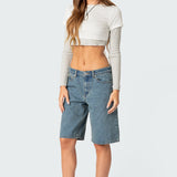 Layered Long Sleeve T Shirt
