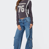 Frenchy Long Sleeve T Shirt
