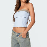 Ciara Ribbed Tube Top