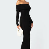 Susan Fold Over Maxi Dress