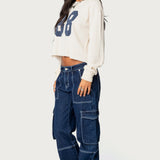 88 Waffle Long Sleeve T Shirt