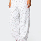 Bouquet Oversized Joggers