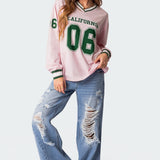 Cali Oversized Baseball T Shirt