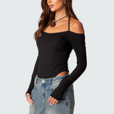 Model Off Duty Ribbed Bodysuit