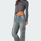 Asymmetric Long Sleeve T Shirt
