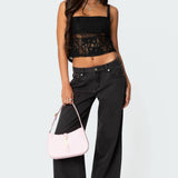 Gwyn Mixed Lace Top