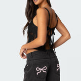 Gwyn Mixed Lace Top