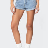 Rylin Low-Rise Denim Shorts