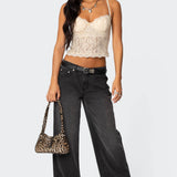 Charisma Sheer Lace Bra Top
