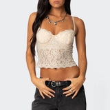Charisma Sheer Lace Bra Top
