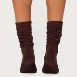 Slouchy Scrunch Socks