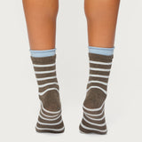 Striped Layered Socks