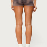 Lillian Striped Knit Shorts