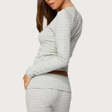 Kaeli Stripey Long Sleeve T Shirt