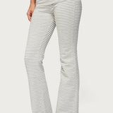 Kaeli Stripey Flared Leggings