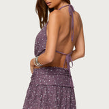 Staj Backless Bead & Sequin Lace Top