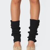 Button Leg Warmers