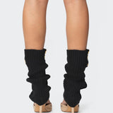 Button Leg Warmers